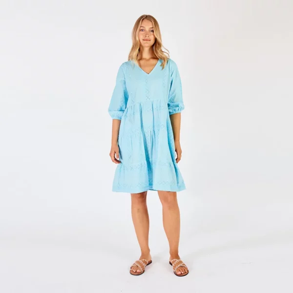 lulalife Blue Paige Dress