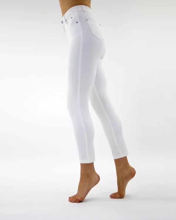 Jeans by Marble Scotland – White