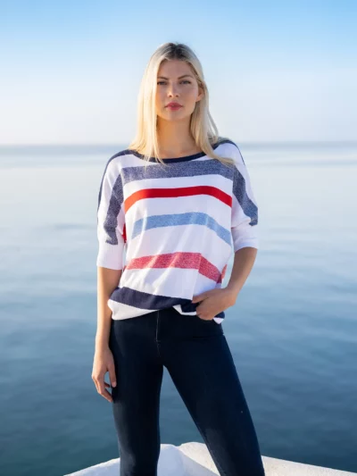 Marble Knit Top