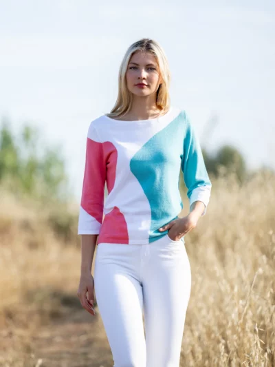 Marble Knit Top