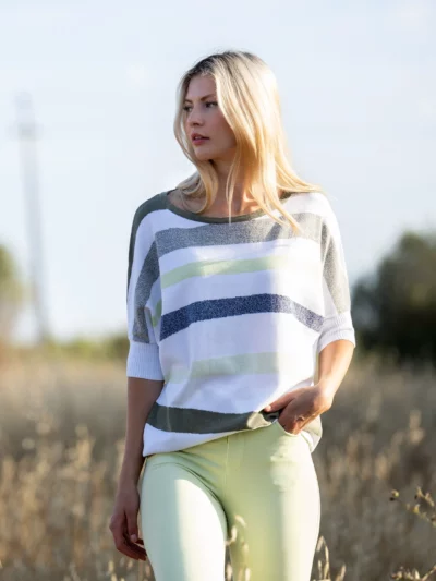 Marble Knit Top