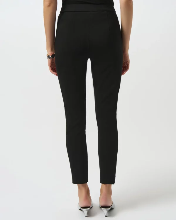 Heavy Knit and Leatherette Pull-On Legging - Image 2