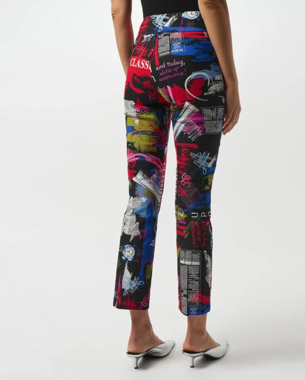Millennium Print Straight Leg Pull-On Pants - Image 3