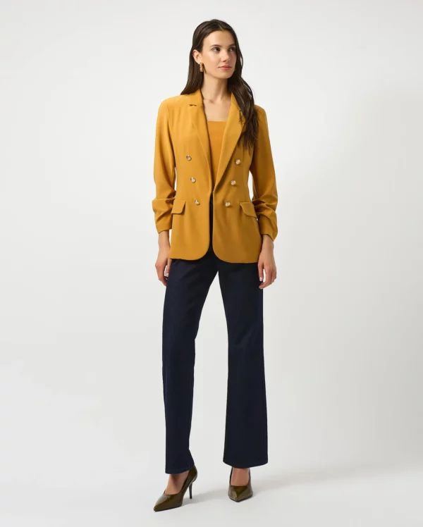 Silky Knit Fitted Blazer - Image 2