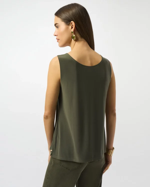 Silky Knit Scoop Neck Camisole - Image 2