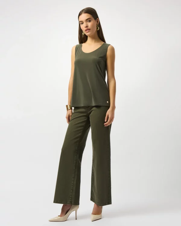 Silky Knit Scoop Neck Camisole - Image 3