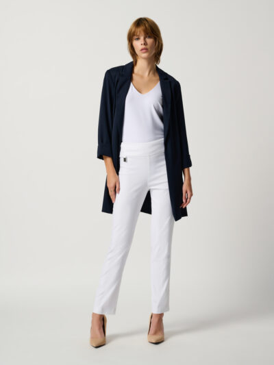 High-waisted Ankle-length Pants