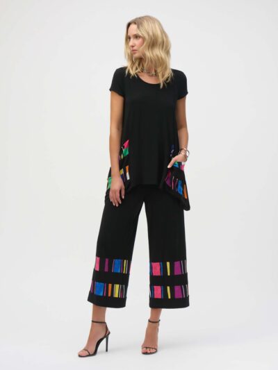 Cropped Wide-Leg Pants