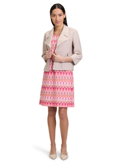 Blazer Jacket Short 3/4 Sleeve