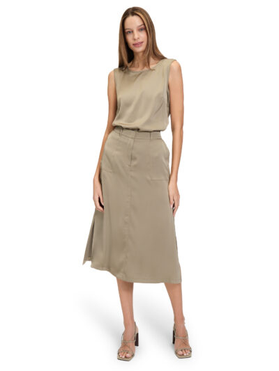 Skirt Medium Length Polyester