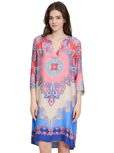 Dress Short 3/4 sleeve