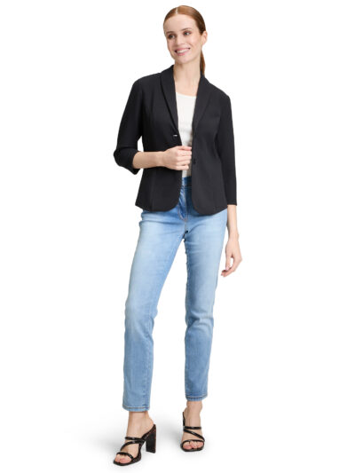 Blazer Jacket Short 3/4 Sleeve