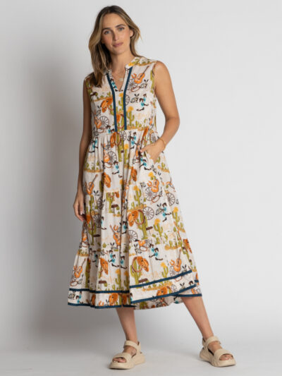 Prairie S/L MIDI Dress