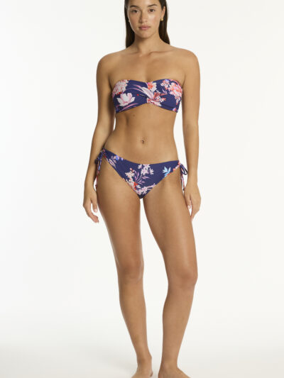 Indochine Twist Bandeau Tie-Side Bikini Set