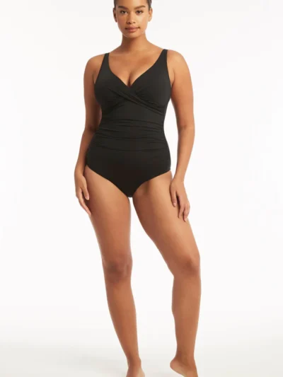 Essentials Cross Front Multifit One Piece