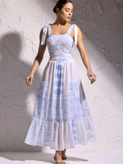 MELISSA STRAPPY MAXI DRESS