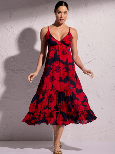 NATHALIE STRAPPY MAXI DRESS