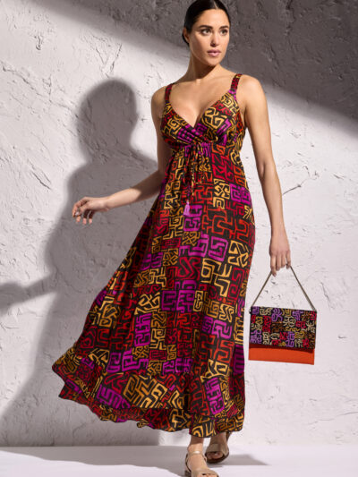 LIDIA STRAPPY MAXI DRESS