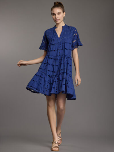 ANGIE FLARED SLEEVES DRESS