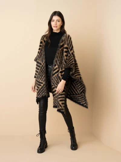 MB OVERSIZE COVER UP - L/TOBACCO