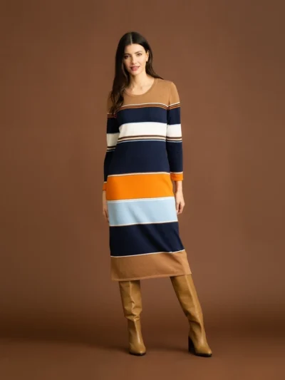 marble-scotland-ribbed-stiped-midi-multi-colour-dress-7216-208.