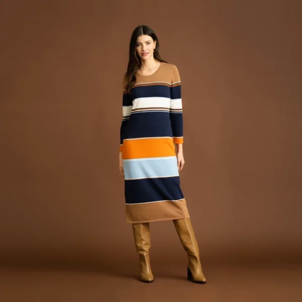 marble-scotland-ribbed-stiped-midi-multi-colour-dress-7216-208.
