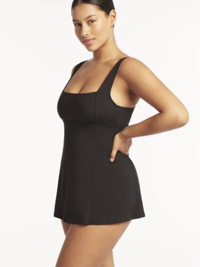 S76-SL1194ECO-Square-Neck-Tummy-Control-Swim-Dress-Black-22299-Bond-Eye-Sealevel-D3-1750