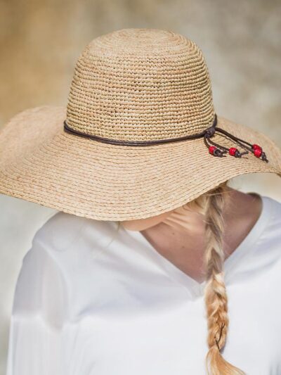 amy-raffia-natural-red-beads-trim-EBD14