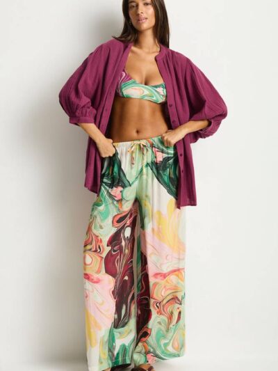 S118-SL9026AB-SURF-PANT-MOSS-SL3104AB-SCOOP-NECK-TIE-BACK-BRALETTE-MOSS-SL9206SS-SUNSET-BOHO-BLOUSE-MERLOT-25776-Bond-Eye-Sealevel-Day-2-3182